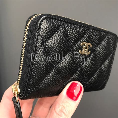 zip wallet chanel|chanel small zipper wallet.